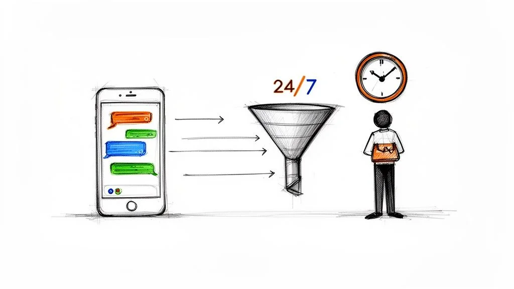 Mensagem Automática no WhatsApp Business: Como Escalar o Atendimento na Prática